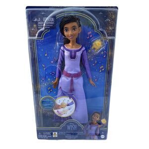 Disney's Wish Singing Asha Of Rosas Movie Canta Afro-Latina Doll Disney Latino